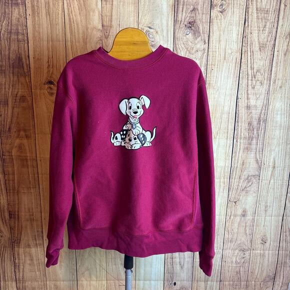 Vintage 90’s Disney 101 102 Dalmatians Sweatshirt Size M - Picture 1 of 8